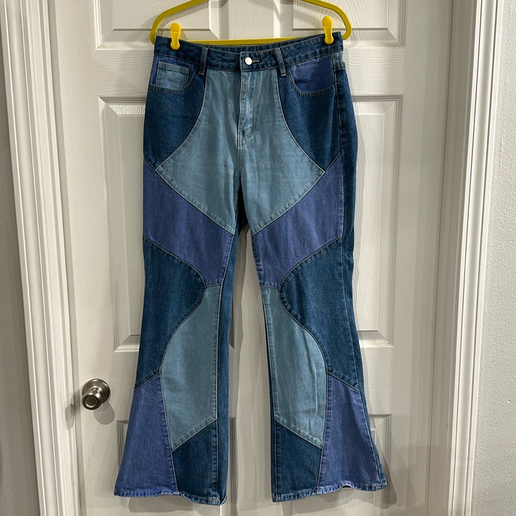 Patchwork Jean Size Large